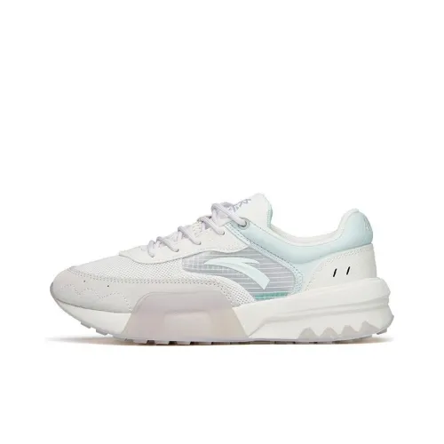 ANTA A Dao Low Топ Спортивная Повседневная Обувь Женская Белая Синяя