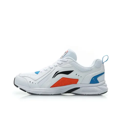 Подкладка Resistant к истиранию Низкий Топ Беговые кроссовки Мужские Стандартный Белый