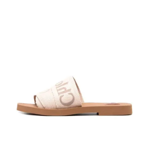 Chloe Слипоны Женские Бежевые