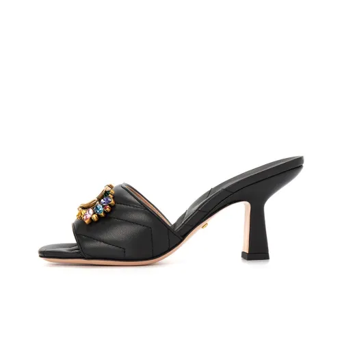 GUCCI Слипоны Женские Черные