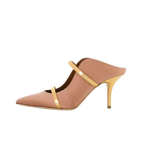 Malone Souliers Домашние тапочки 8,5 см Женские Пастельно-розовый