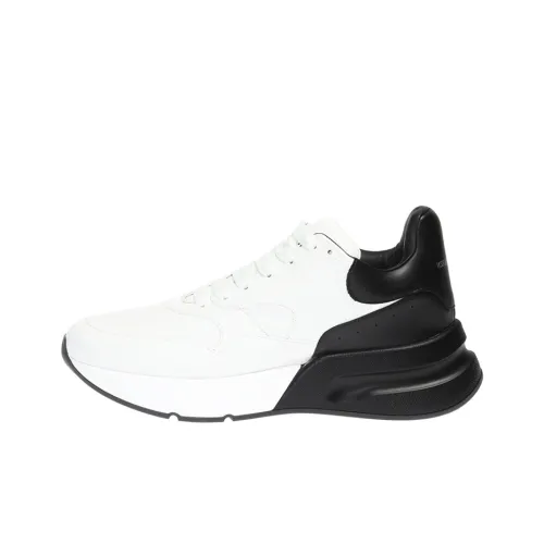 Alexander McQueen Низкий Топ Спортивная Повседневная Обувь Мужская Белый Черный
