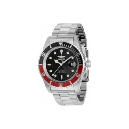 INVICTA Мужские часы Автоматический механический механизм ремешок из нержавеющей стали 43 мм черный циферблат