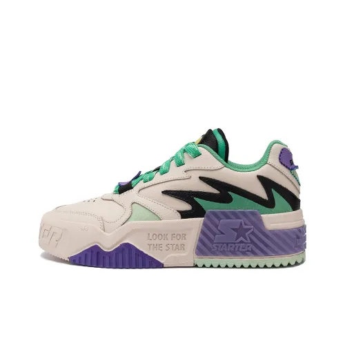 Маска x STARTER The Mischievous Genius Коллаборация Покрытие Низкий Топ Скейтборд Кроссовки Мужские Фиолетовые