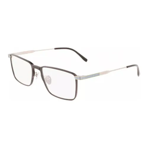 LACOSTE Металл Квадрат Оправы для очков Унисекс Коричневый