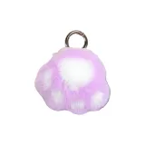 Фиолетовый yam с белым карамельно-коричневым