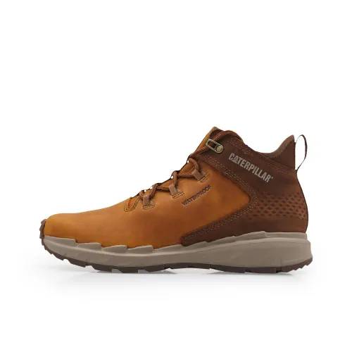 CAT Stratify WP SS23 Устойчивый к истиранию MID Топ Уличная обувь Мужской Коричневый