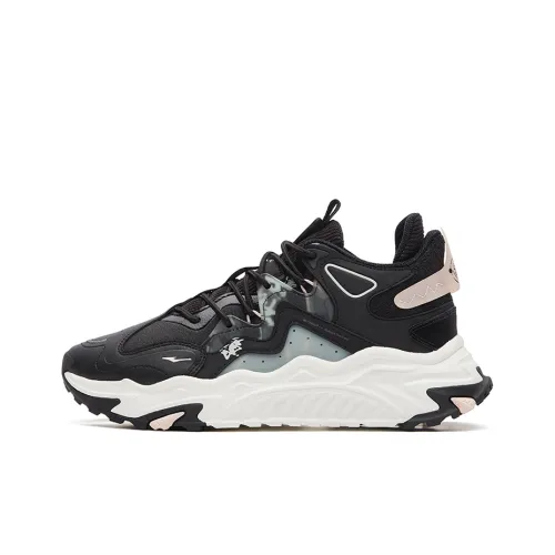 Erke The FIVE Peaks Are The ONLY Ones Низкий Топ Спортивная Повседневная Обувь Женская Черный Синий