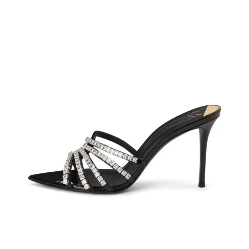 Giuseppe Zanotti GZ Слипоны 10,5 см Женские Умбра