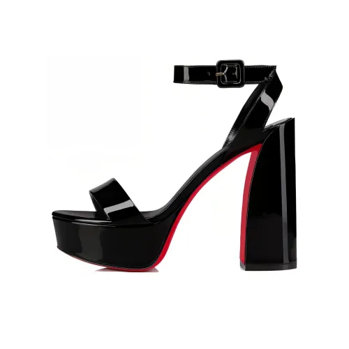 CL LUBOTING One Ремешок Сандалии 13 см Женские Черные