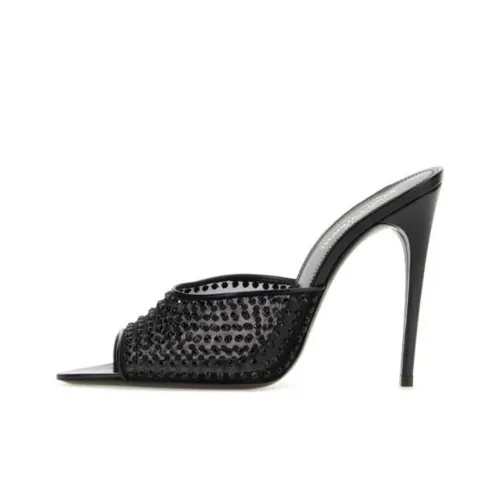 SAINT LAURENT Стильные Сандалии Женские Черные
