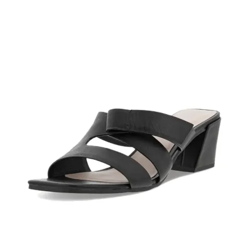 Ecco Резина Sole Quiet Quick-Dry Slide Women's Black