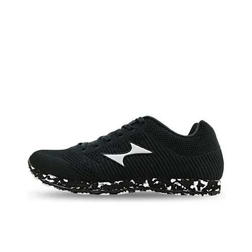 HEALTH Slip Resistant Abrasion Resistant Breathable Low-Top Running Shoes Unisex Black HEALTH Slip Resistant Abrasion Resistant Дышащие Низкие Кроссовки для Бега Унисекс Черные