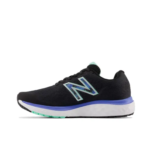 New Balance совместный бренд Fresh Foam 680v7 Low Топ Беговые кроссовки Женские Черный Синий