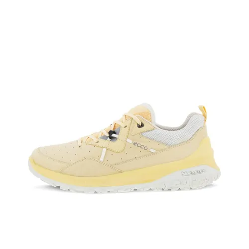 Ecco Casual Низкий Топ Соломенно-Желтый Женский