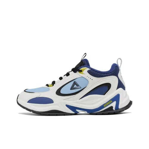 PEAK Slip-resistant Abrasion-resistant Low Top Casual Men's Ecru Color Blue PEAK Противоскользящий Устойчивый к истиранию Низкий Топ Повседневный Мужской Экрю Цвет Синий