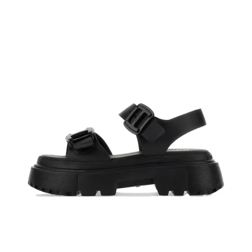 HOGAN H644 Пляжные сандалии Женские Черный