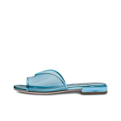 MIU MIU Слипоны Женские Синие