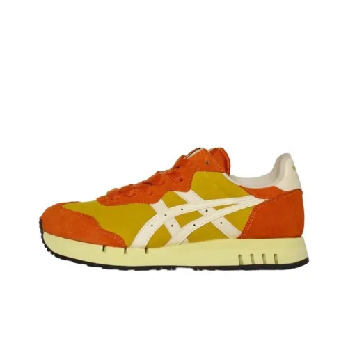 Onitsuka Tiger X Caliber Амортизация Низкий Топ Casual Унисекс Желтый