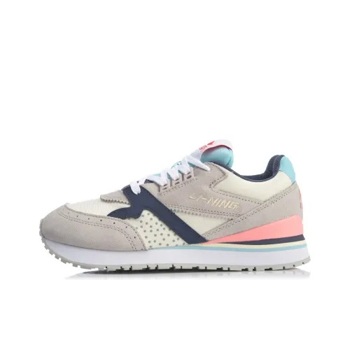 Лайнер 001 Shock Absorbers Противоскользящий Устойчивый к истиранию Низкий Топ Спортивная Повседневная Обувь Женская Серый Желтый Синий