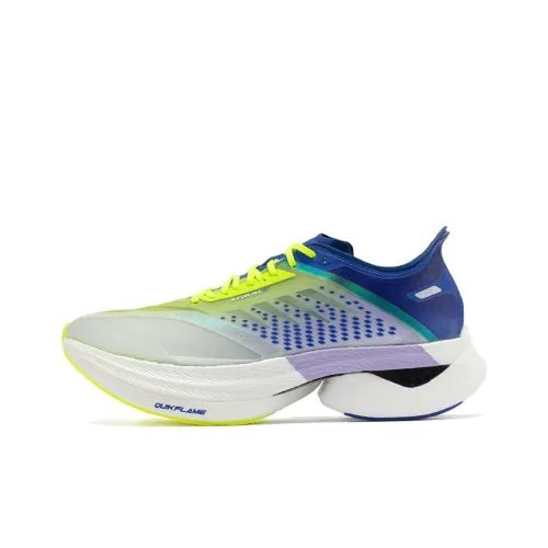 361° Feibiao CQT Low Беговые кроссовки Унисекс Белый Синий