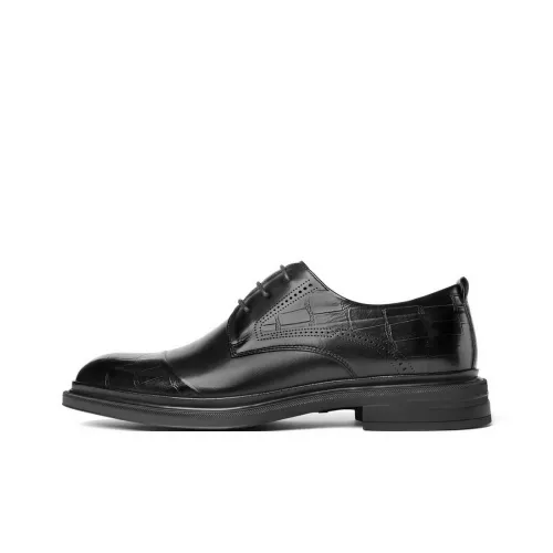 BELLE Туфли Мужские Черные Коричневые