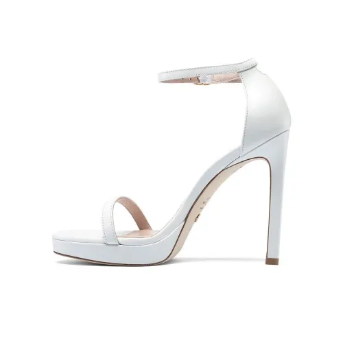 Stuart Weitzman SW Nudist DISCO one Ремень Сандалии Женские Белые