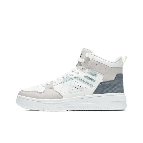 XTEP Clover White Скейтборд Кроссовки Мужские Айвори Белый