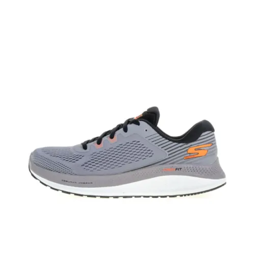 Skechers GO RUN Series Persistence Low Беговые кроссовки Топ Синий Серый