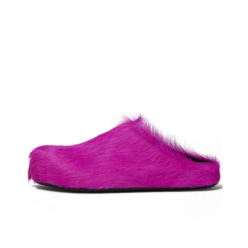 MARNI Fussbett Быстросохнущие Домашние тапочки Мужские Фиолетовые