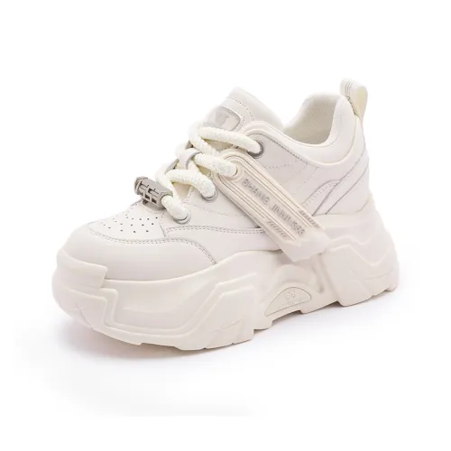 Milan Love Song Амортизация Устойчивый к истиранию Легкий And Дышащий Низкий Топ Кроссовки с Толстой Подошвой 8 см Женские Черные