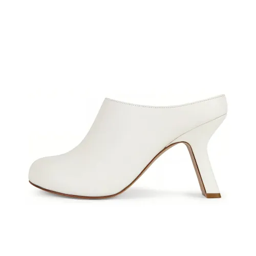 LOEWE Домашние тапочки 10 см Женские Белые