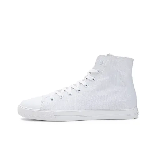 CKJ CALVIN KLEIN JEANS Высокие кроссовки для скейтбординга мужские белые