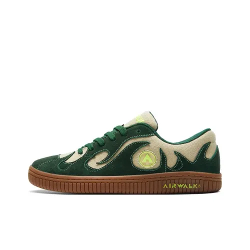 AIRWALK Wandering In The Clouds Flame Collection Низкие Кроссовки для скейтбординга Мужские Оливково-зеленые
