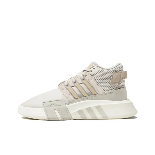 Adidas EQT Slip Resistant Abrasion Resistant Легкий MID Топ Повседневный Беговые кроссовки Унисекс Бежево-коричневый