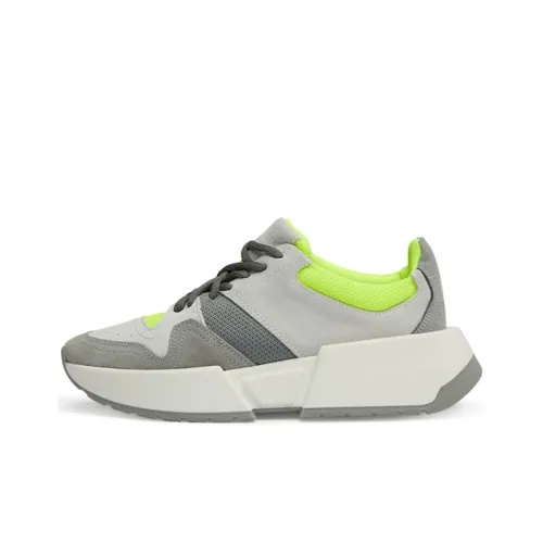 MM6 MAISON MARGIELA Устойчивый к истиранию Низкий Топ Повседневная обувь Женская Серый