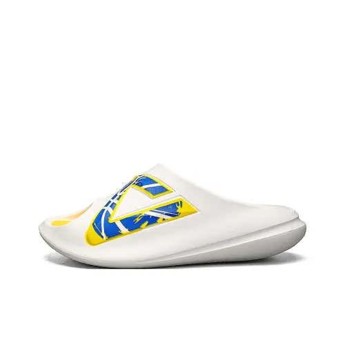 PEAK Very Small Fat Drag Слайд Белый Синий Желтый Мужской