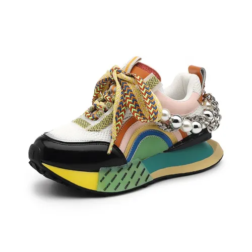 CHOVO Низкий топ массивные кроссовки женские