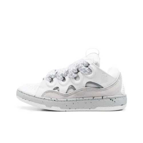 Кроссовки для скейтбординга Lanvin Curb Low Top Белые Женские