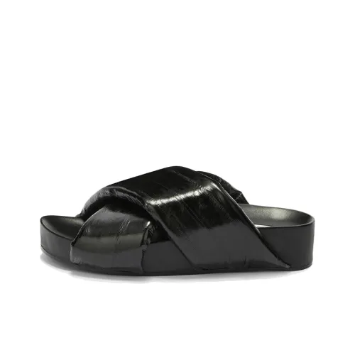 JIL SANDER Слипоны Black Women's