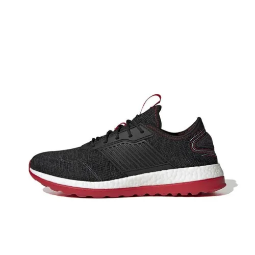 Adidas Shock Absorbers Slip-Resistant Abrasion-Resistant Low Top Casual Running Shoes Unisex Black Adidas Shock Absorbers Противоскользящие устойчивые к истиранию низкий топ повседневные беговые кроссовки унисекс черный