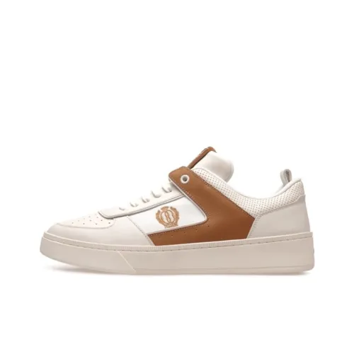 BALLY Скейтборд Кроссовки Низкие Белый Коричневый Мужской