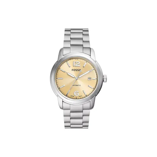 FOSSIL Автоматический Механический Механизм Мужские Часы 43 мм Золото