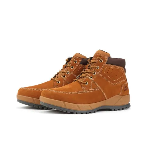 JACK WOLFSKIN Уличная обувь Высокий топ Коричневый/5312 Мужской