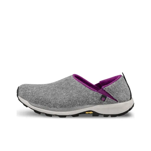 Topo Athletic Амортизаторы Shock противоскользящие низкий топ беговые кроссовки женские серый