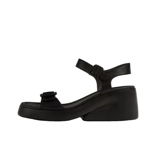 CAMPER One Ремешок Сандалии 6,6 см Женские Черные