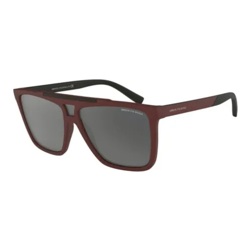 ARMANI EXCHANGEAE Пластик Aviator Солнцезащитные очки Мужской Красный