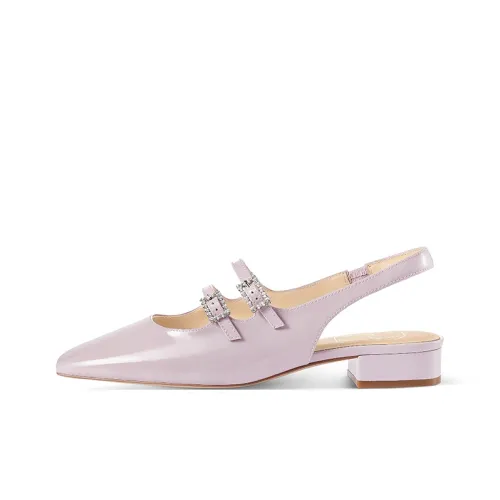 7or9 Баухиния Грубый каблук Туфли Мэри Джейн 3,5 см Женские