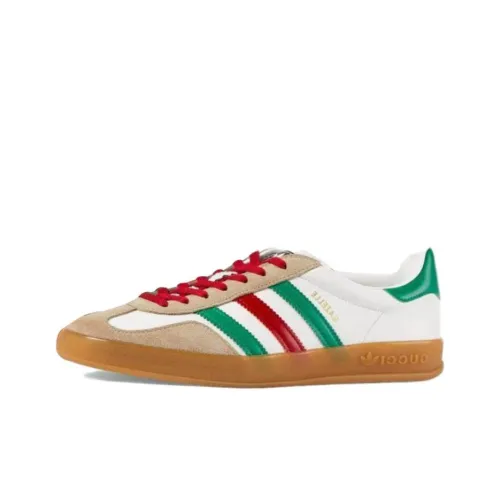 GUCCI Gazelle Скейтборд Кроссовки Низкие Белые Женские