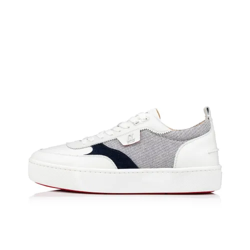 CL LUBOTING Низкие кроссовки для скейтбординга Мужские Белые Синие